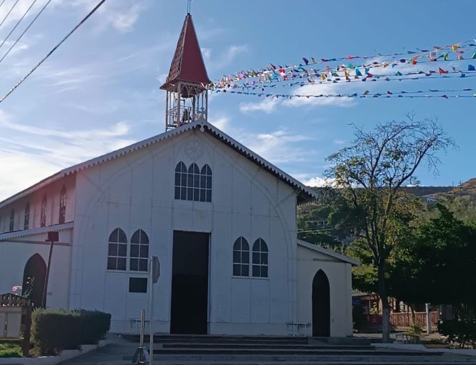 LA IGLESIA DE SANTA BARBARA, EN SANTA ROSALIA BCS